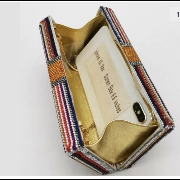 - Crystal dollar money clutch( high quality )luxury edition. Not ordinary.